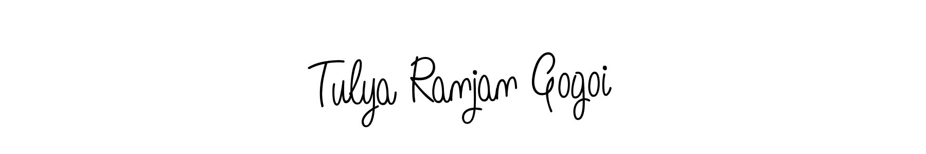 Also You can easily find your signature by using the search form. We will create Tulya Ranjan Gogoi name handwritten signature images for you free of cost using Angelique-Rose-font-FFP sign style. Tulya Ranjan Gogoi signature style 5 images and pictures png