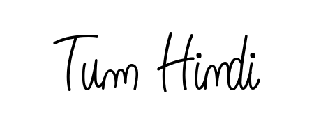 Explore multiple handwriting variations for Tum Hindi including this stunning Angelique-Rose-font-FFP design. Free to use across all platforms. Tum Hindi signature style 5 images and pictures png