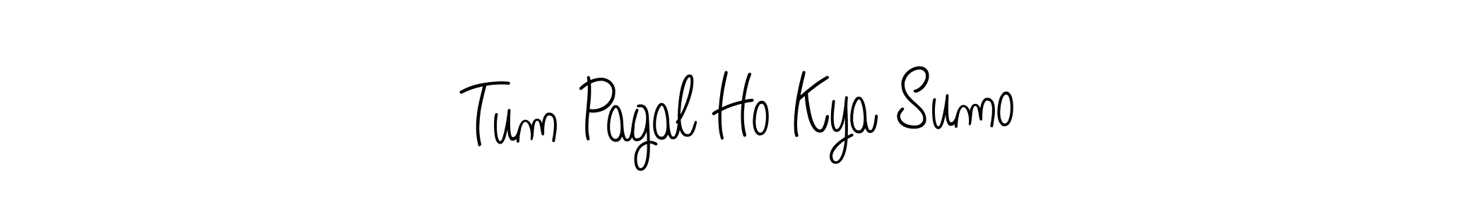 Once you've used our free online signature maker to create your best signature Angelique-Rose-font-FFP style, it's time to enjoy all of the benefits that Tum Pagal Ho Kya Sumo name signing documents. Tum Pagal Ho Kya Sumo signature style 5 images and pictures png