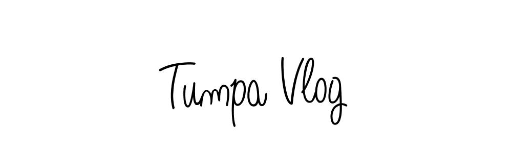 Angelique-Rose-font-FFP is a professional signature style that is perfect for those who want to add a touch of class to their signature. It is also a great choice for those who want to make their signature more unique. Get Tumpa Vlog name to fancy signature for free. Tumpa Vlog signature style 5 images and pictures png