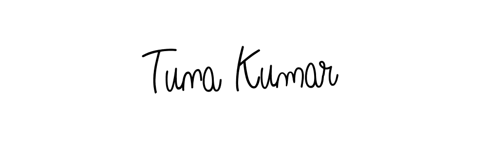 Check out images of Autograph of Tuna Kumar name. Actor Tuna Kumar Signature Style. Angelique-Rose-font-FFP is a professional sign style online. Tuna Kumar signature style 5 images and pictures png