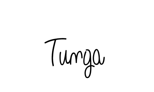 Use a signature maker to create a handwritten signature online. With this signature software, you can design (Angelique-Rose-font-FFP) your own signature for name Tunga. Tunga signature style 5 images and pictures png