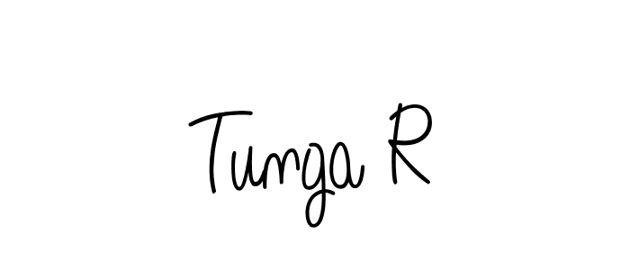 Make a beautiful signature design for name Tunga R. Use this online signature maker to create a handwritten signature for free. Tunga R signature style 5 images and pictures png