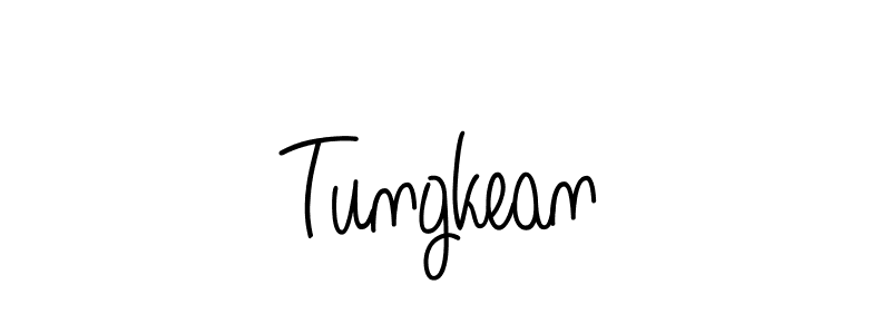Similarly Angelique-Rose-font-FFP is the best handwritten signature design. Signature creator online .You can use it as an online autograph creator for name Tungkean. Tungkean signature style 5 images and pictures png