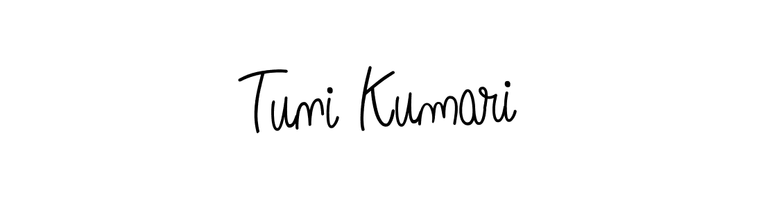 Here are the top 10 professional signature styles for the name Tuni Kumari. These are the best autograph styles you can use for your name. Tuni Kumari signature style 5 images and pictures png