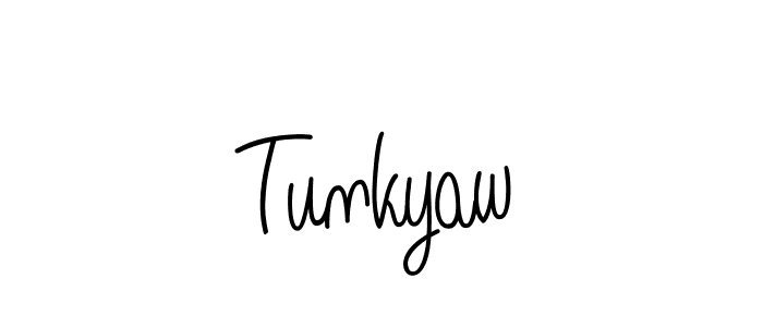 It looks lik you need a new signature style for name Tunkyaw. Design unique handwritten (Angelique-Rose-font-FFP) signature with our free signature maker in just a few clicks. Tunkyaw signature style 5 images and pictures png