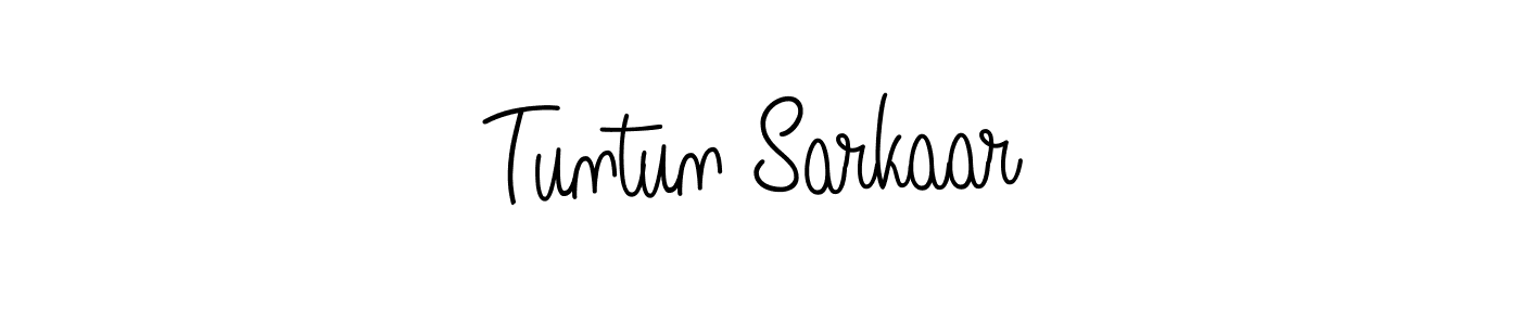 You can use this online signature creator to create a handwritten signature for the name Tuntun Sarkaar. This is the best online autograph maker. Tuntun Sarkaar signature style 5 images and pictures png