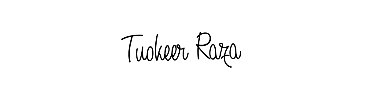 Check out images of Autograph of Tuokeer Raza name. Actor Tuokeer Raza Signature Style. Angelique-Rose-font-FFP is a professional sign style online. Tuokeer Raza signature style 5 images and pictures png