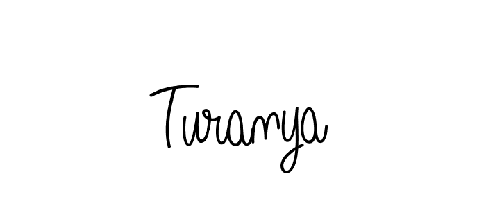 You can use this online signature creator to create a handwritten signature for the name Turanya. This is the best online autograph maker. Turanya signature style 5 images and pictures png