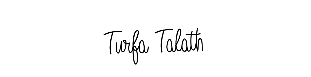 Also we have Turfa Talath name is the best signature style. Create professional handwritten signature collection using Angelique-Rose-font-FFP autograph style. Turfa Talath signature style 5 images and pictures png