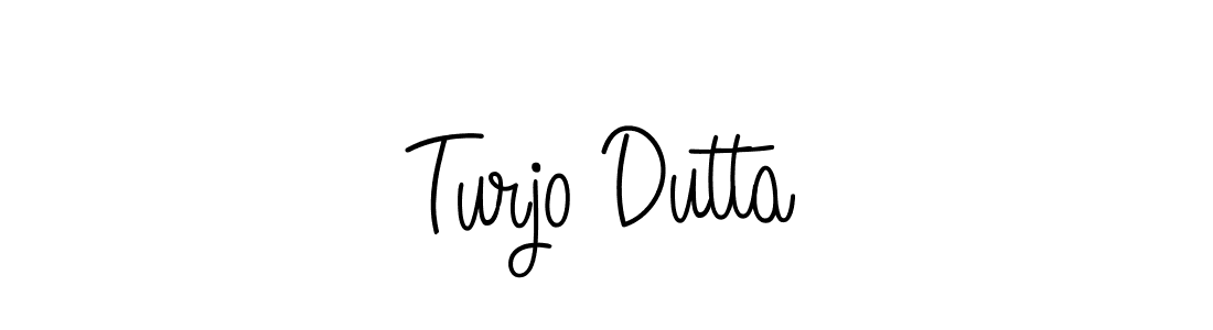 It looks lik you need a new signature style for name Turjo Dutta. Design unique handwritten (Angelique-Rose-font-FFP) signature with our free signature maker in just a few clicks. Turjo Dutta signature style 5 images and pictures png