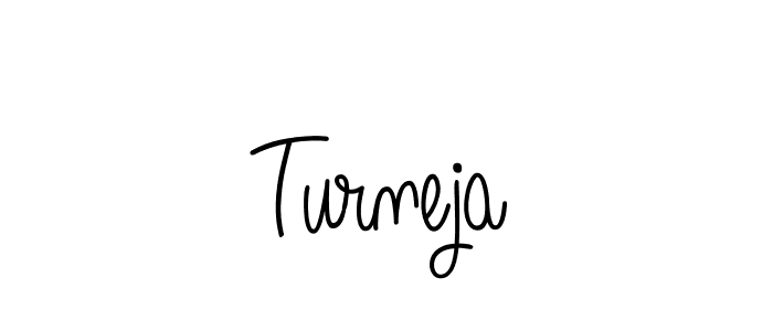 Once you've used our free online signature maker to create your best signature Angelique-Rose-font-FFP style, it's time to enjoy all of the benefits that Turneja name signing documents. Turneja signature style 5 images and pictures png