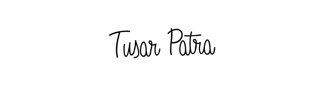 The best way (Angelique-Rose-font-FFP) to make a short signature is to pick only two or three words in your name. The name Tusar Patra include a total of six letters. For converting this name. Tusar Patra signature style 5 images and pictures png