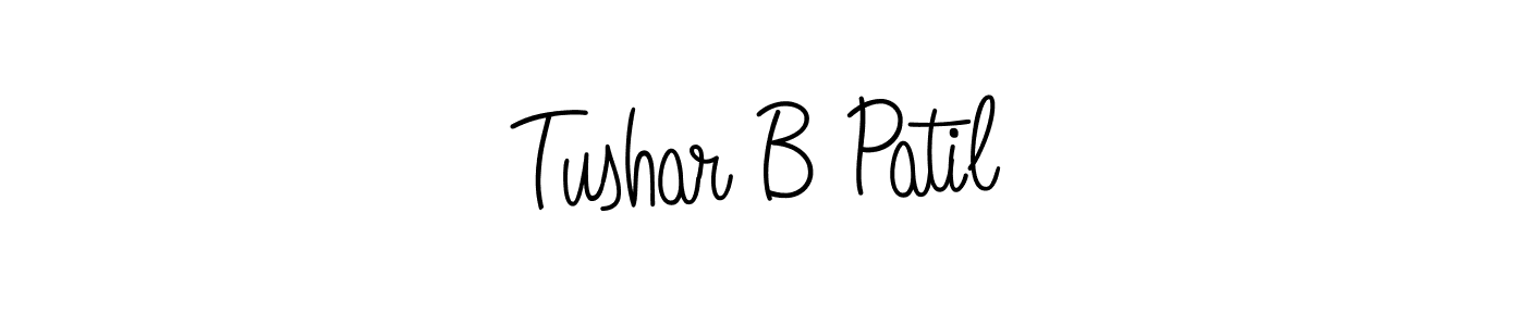 Once you've used our free online signature maker to create your best signature Angelique-Rose-font-FFP style, it's time to enjoy all of the benefits that Tushar B Patil name signing documents. Tushar B Patil signature style 5 images and pictures png
