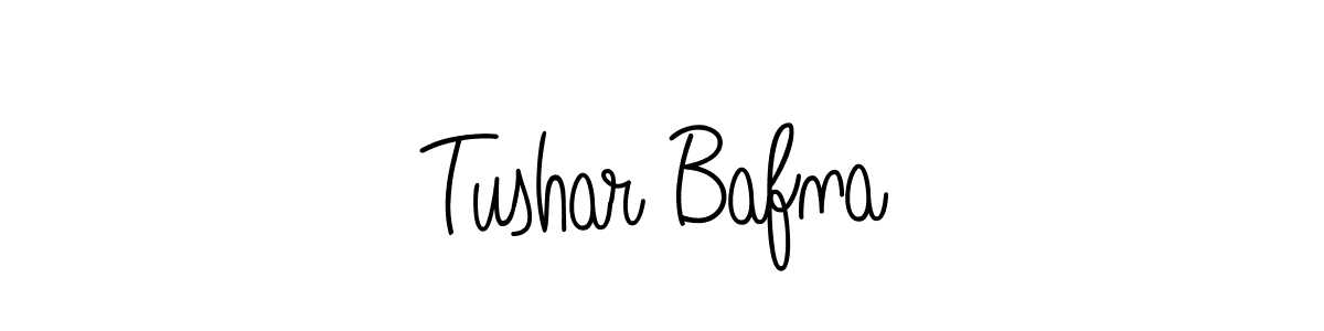 Make a beautiful signature design for name Tushar Bafna. Use this online signature maker to create a handwritten signature for free. Tushar Bafna signature style 5 images and pictures png