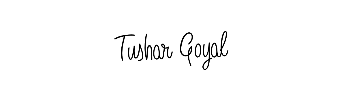 Make a short Tushar Goyal signature style. Manage your documents anywhere anytime using Angelique-Rose-font-FFP. Create and add eSignatures, submit forms, share and send files easily. Tushar Goyal signature style 5 images and pictures png