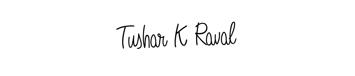 Here are the top 10 professional signature styles for the name Tushar K Raval. These are the best autograph styles you can use for your name. Tushar K Raval signature style 5 images and pictures png