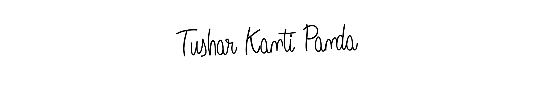 Use a signature maker to create a handwritten signature online. With this signature software, you can design (Angelique-Rose-font-FFP) your own signature for name Tushar Kanti Panda. Tushar Kanti Panda signature style 5 images and pictures png