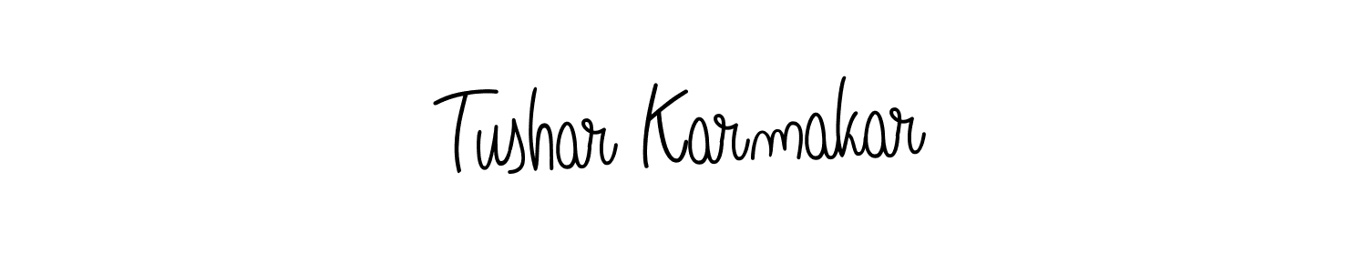 You can use this online signature creator to create a handwritten signature for the name Tushar Karmakar. This is the best online autograph maker. Tushar Karmakar signature style 5 images and pictures png