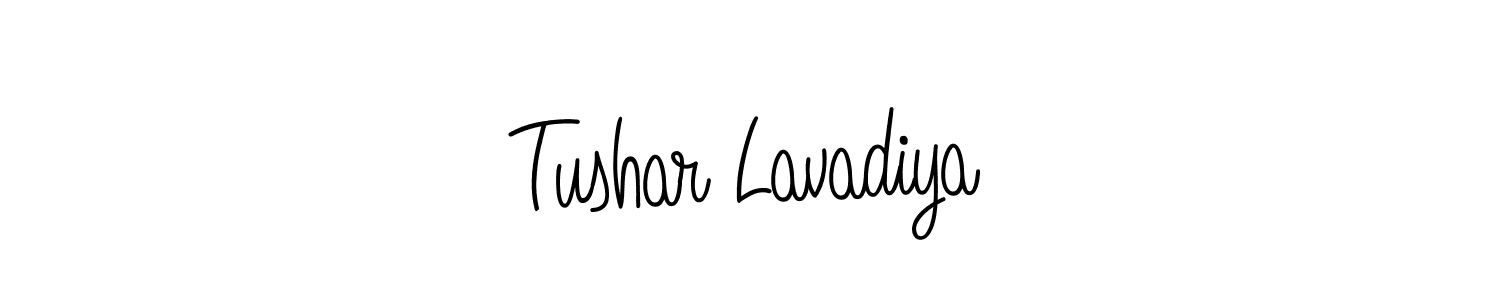 Make a beautiful signature design for name Tushar Lavadiya. Use this online signature maker to create a handwritten signature for free. Tushar Lavadiya signature style 5 images and pictures png