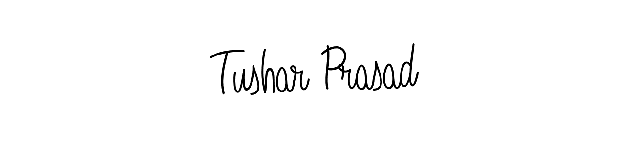 How to Draw Tushar Prasad signature style? Angelique-Rose-font-FFP is a latest design signature styles for name Tushar Prasad. Tushar Prasad signature style 5 images and pictures png