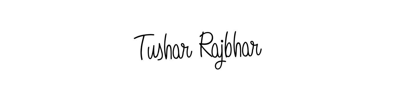 Tushar Rajbhar stylish signature style. Best Handwritten Sign (Angelique-Rose-font-FFP) for my name. Handwritten Signature Collection Ideas for my name Tushar Rajbhar. Tushar Rajbhar signature style 5 images and pictures png