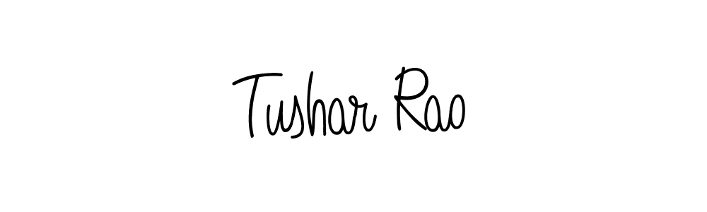 How to make Tushar Rao signature? Angelique-Rose-font-FFP is a professional autograph style. Create handwritten signature for Tushar Rao name. Tushar Rao signature style 5 images and pictures png