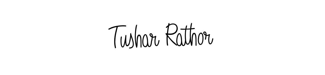 How to Draw Tushar Rathor signature style? Angelique-Rose-font-FFP is a latest design signature styles for name Tushar Rathor. Tushar Rathor signature style 5 images and pictures png