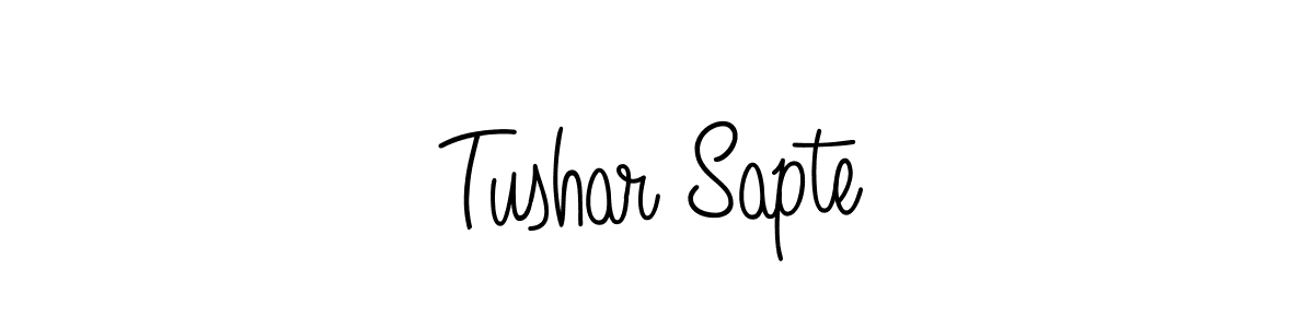 Once you've used our free online signature maker to create your best signature Angelique-Rose-font-FFP style, it's time to enjoy all of the benefits that Tushar Sapte name signing documents. Tushar Sapte signature style 5 images and pictures png