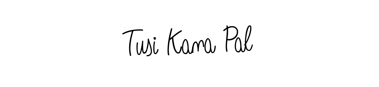 Make a short Tusi Kana Pal signature style. Manage your documents anywhere anytime using Angelique-Rose-font-FFP. Create and add eSignatures, submit forms, share and send files easily. Tusi Kana Pal signature style 5 images and pictures png