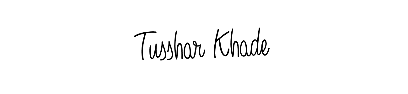 Similarly Angelique-Rose-font-FFP is the best handwritten signature design. Signature creator online .You can use it as an online autograph creator for name Tusshar Khade. Tusshar Khade signature style 5 images and pictures png