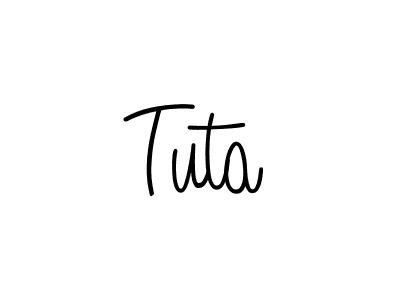 Design your own signature with our free online signature maker. With this signature software, you can create a handwritten (Angelique-Rose-font-FFP) signature for name Tuta. Tuta signature style 5 images and pictures png