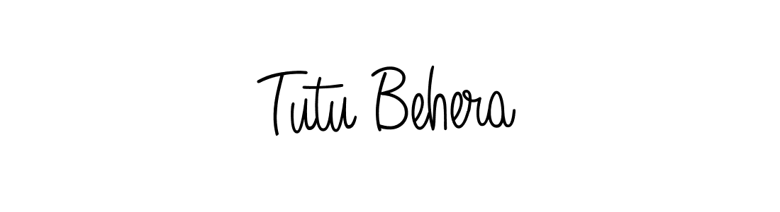 Check out images of Autograph of Tutu Behera name. Actor Tutu Behera Signature Style. Angelique-Rose-font-FFP is a professional sign style online. Tutu Behera signature style 5 images and pictures png