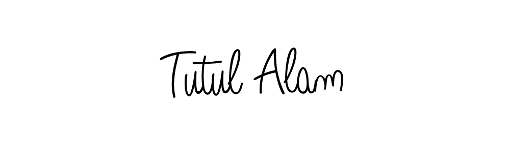 How to Draw Tutul Alam signature style? Angelique-Rose-font-FFP is a latest design signature styles for name Tutul Alam. Tutul Alam signature style 5 images and pictures png