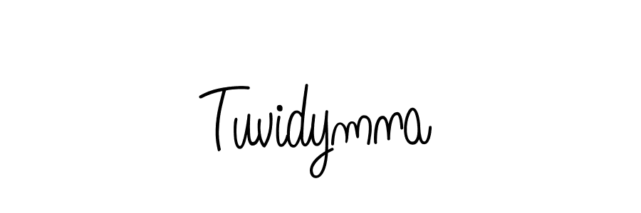 The best way (Angelique-Rose-font-FFP) to make a short signature is to pick only two or three words in your name. The name Tuvidymna include a total of six letters. For converting this name. Tuvidymna signature style 5 images and pictures png
