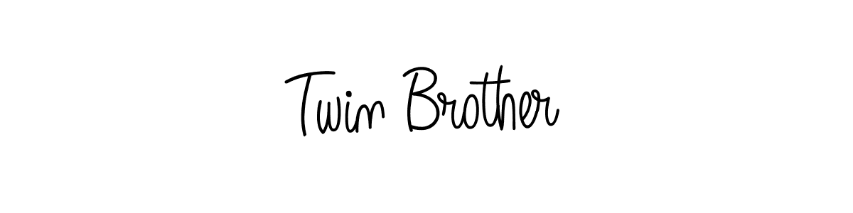 Make a short Twin Brother signature style. Manage your documents anywhere anytime using Angelique-Rose-font-FFP. Create and add eSignatures, submit forms, share and send files easily. Twin Brother signature style 5 images and pictures png