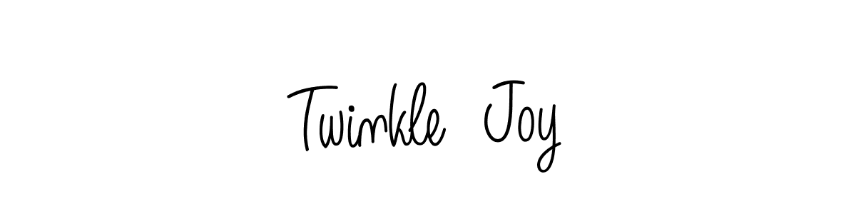 Also You can easily find your signature by using the search form. We will create Twinkle  Joy name handwritten signature images for you free of cost using Angelique-Rose-font-FFP sign style. Twinkle  Joy signature style 5 images and pictures png