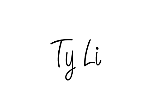 See photos of Ty Li official signature by Spectra . Check more albums & portfolios. Read reviews & check more about Angelique-Rose-font-FFP font. Ty Li signature style 5 images and pictures png