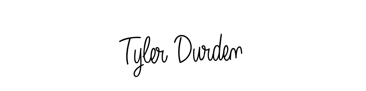 How to make Tyler Durden signature? Angelique-Rose-font-FFP is a professional autograph style. Create handwritten signature for Tyler Durden name. Tyler Durden signature style 5 images and pictures png