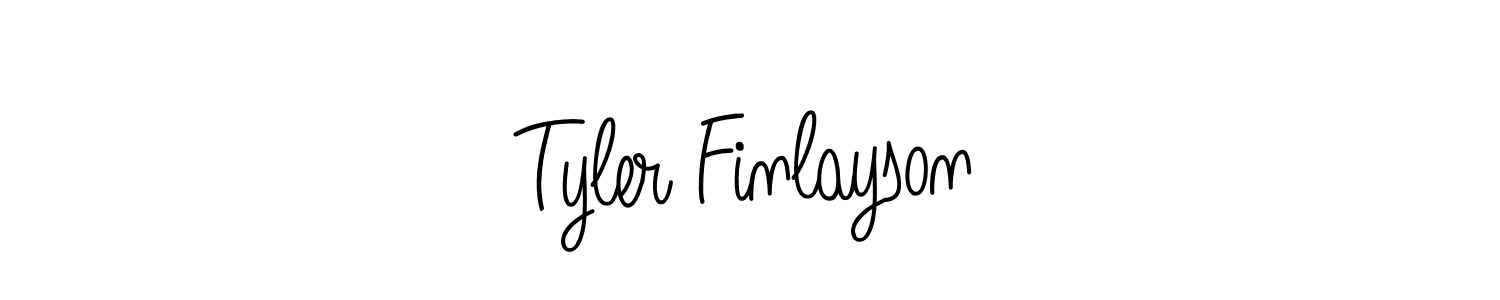 Also we have Tyler Finlayson name is the best signature style. Create professional handwritten signature collection using Angelique-Rose-font-FFP autograph style. Tyler Finlayson signature style 5 images and pictures png