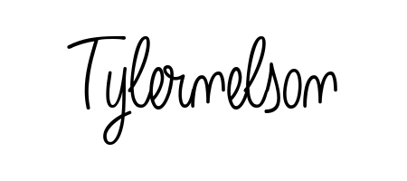 A dynamic signature style for Tylernelson using Angelique-Rose-font-FFP script. Designed to look authentic, handwritten, and professional. Tylernelson signature style 5 images and pictures png
