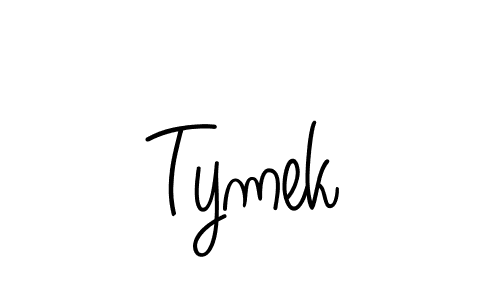 Create a beautiful signature design for name Tymek. With this signature (Angelique-Rose-font-FFP) fonts, you can make a handwritten signature for free. Tymek signature style 5 images and pictures png