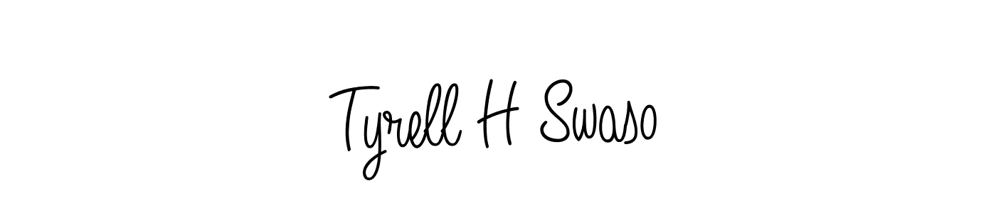 Once you've used our free online signature maker to create your best signature Angelique-Rose-font-FFP style, it's time to enjoy all of the benefits that Tyrell H Swaso name signing documents. Tyrell H Swaso signature style 5 images and pictures png