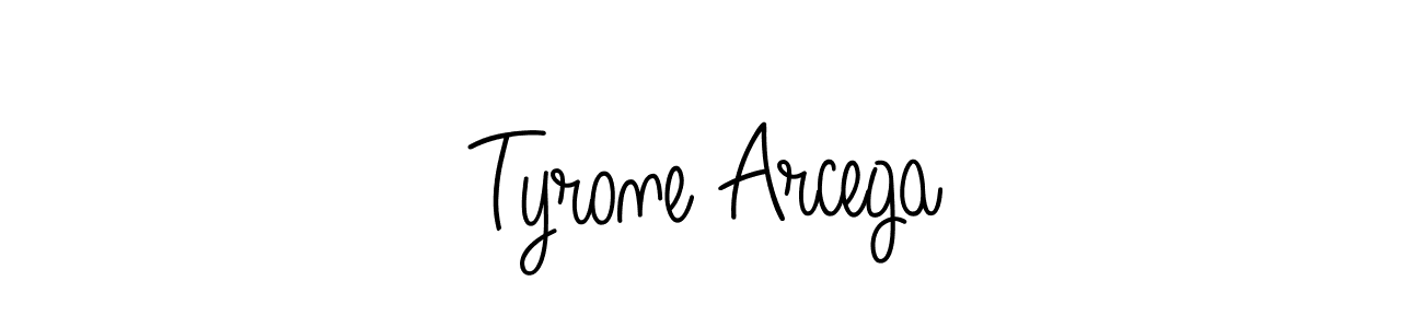 Angelique-Rose-font-FFP is a professional signature style that is perfect for those who want to add a touch of class to their signature. It is also a great choice for those who want to make their signature more unique. Get Tyrone Arcega name to fancy signature for free. Tyrone Arcega signature style 5 images and pictures png