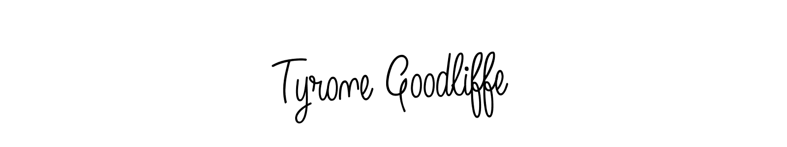 You can use this online signature creator to create a handwritten signature for the name Tyrone Goodliffe. This is the best online autograph maker. Tyrone Goodliffe signature style 5 images and pictures png