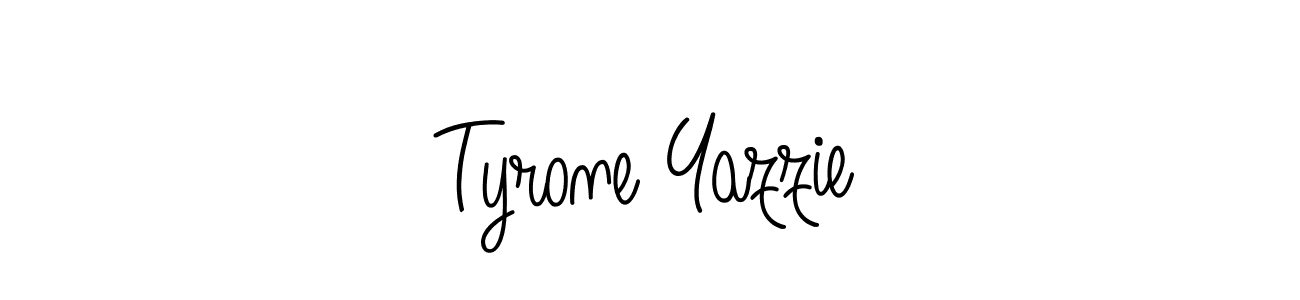 if you are searching for the best signature style for your name Tyrone Yazzie. so please give up your signature search. here we have designed multiple signature styles  using Angelique-Rose-font-FFP. Tyrone Yazzie signature style 5 images and pictures png