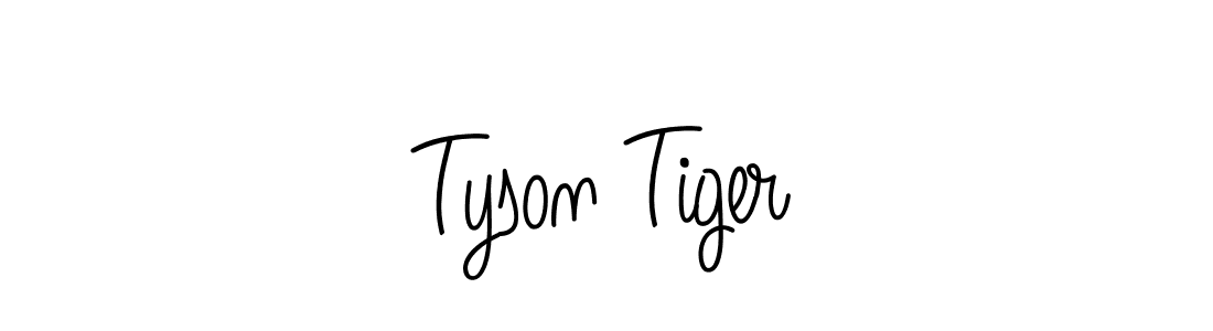 How to Draw Tyson Tiger signature style? Angelique-Rose-font-FFP is a latest design signature styles for name Tyson Tiger. Tyson Tiger signature style 5 images and pictures png