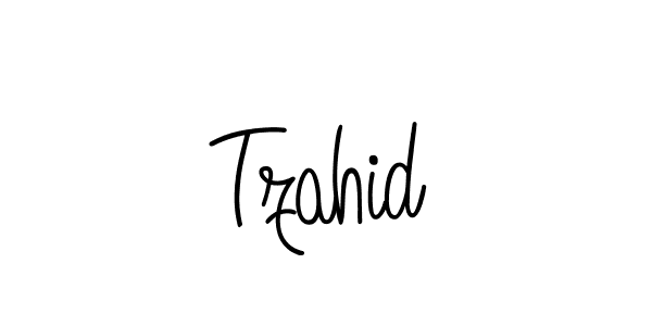 Make a short Tzahid signature style. Manage your documents anywhere anytime using Angelique-Rose-font-FFP. Create and add eSignatures, submit forms, share and send files easily. Tzahid signature style 5 images and pictures png