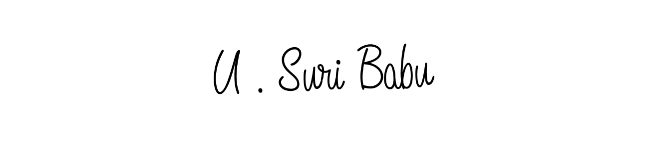 Best and Professional Signature Style for U . Suri Babu. Angelique-Rose-font-FFP Best Signature Style Collection. U . Suri Babu signature style 5 images and pictures png