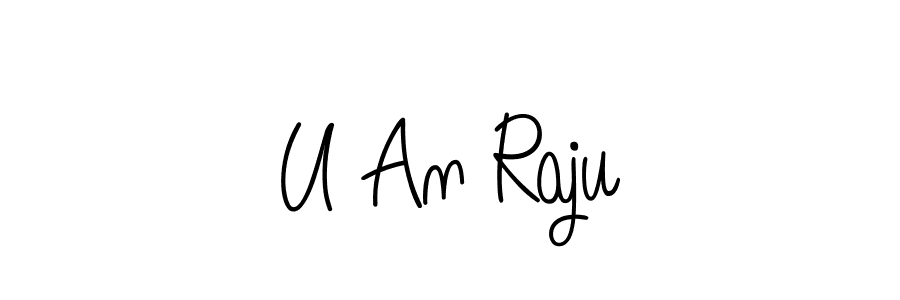 Check out images of Autograph of U An Raju name. Actor U An Raju Signature Style. Angelique-Rose-font-FFP is a professional sign style online. U An Raju signature style 5 images and pictures png